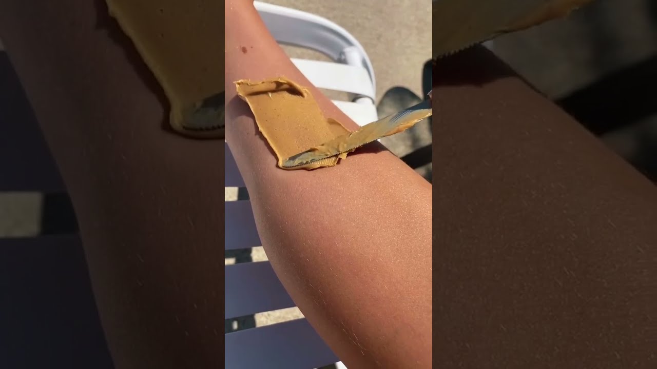 PEANUT BUTTER SHAVING CREAM!??? Sydney Shorts YouTube