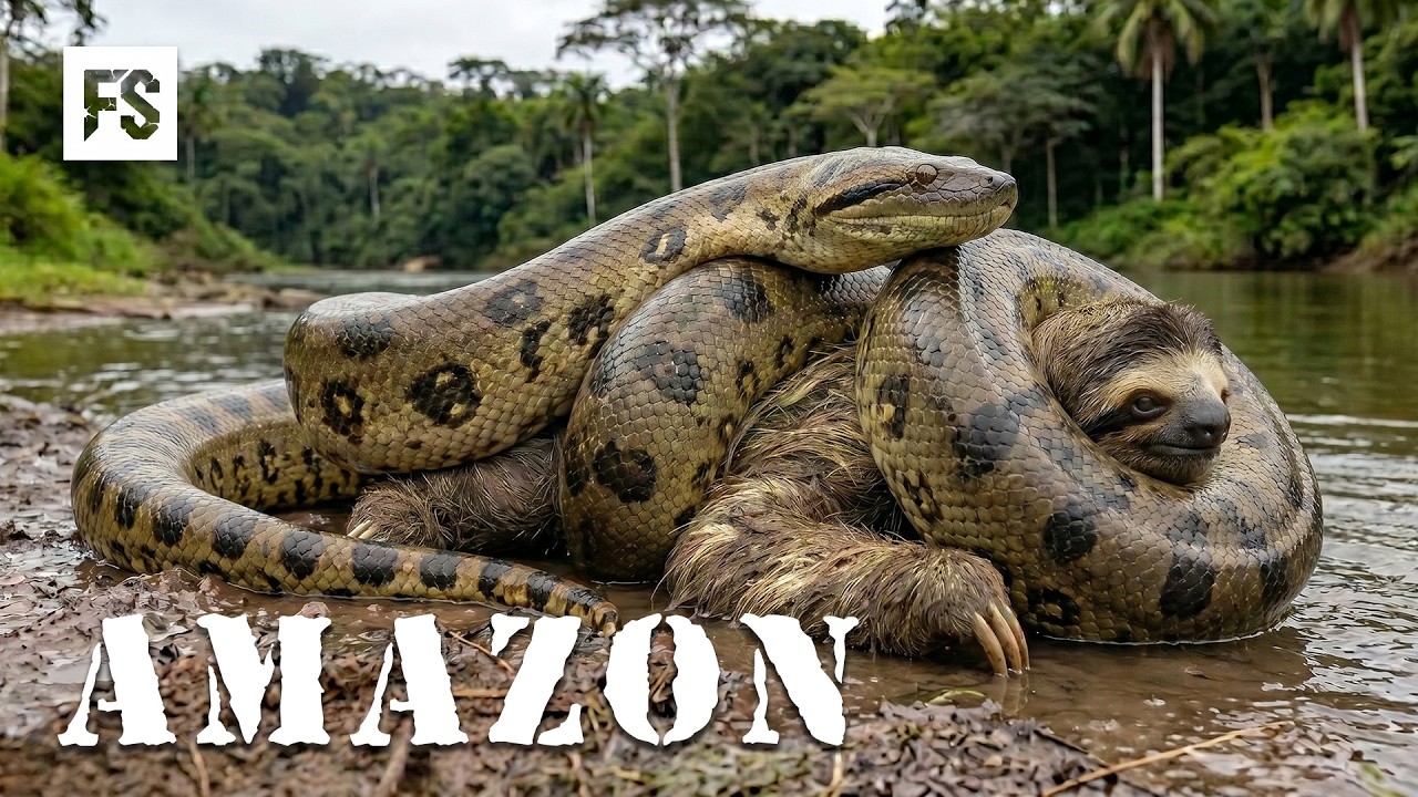 AMAZON BRUTAL | Most Mysterious Predators of the Tropical Rainforest ...