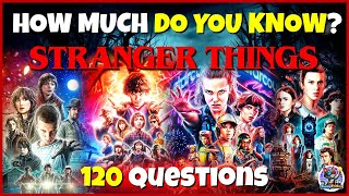 "STRANGER THINGS" ULTIMATE QUIZ! | 120 Questions | Trivia/Test screenshot 5