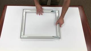 Non Lit Frame Assembly