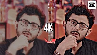 (FREE) 📈 How To Convert Normal Video To 4K Ultra HD in CapCut (2025)