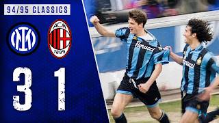 Milano Is Blue Inter 3 - 1 Ac Milan 19941995 Clic Highlights