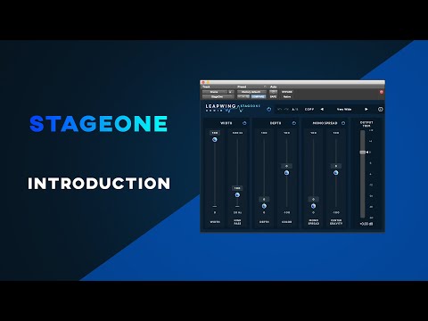 StageOne Introduction