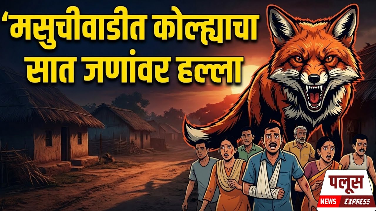 मसुचीवाडीत 'फॉक्स' अटॅक! भरवस्तीत शिरून कोल्ह्याने घेतला ७ जणांचा लचका; ग्रामस्थ भयभीत