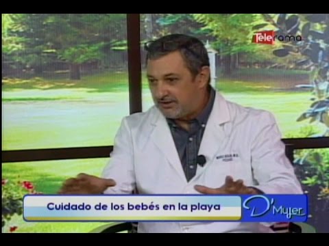 Cuidado de los bebés en la playa