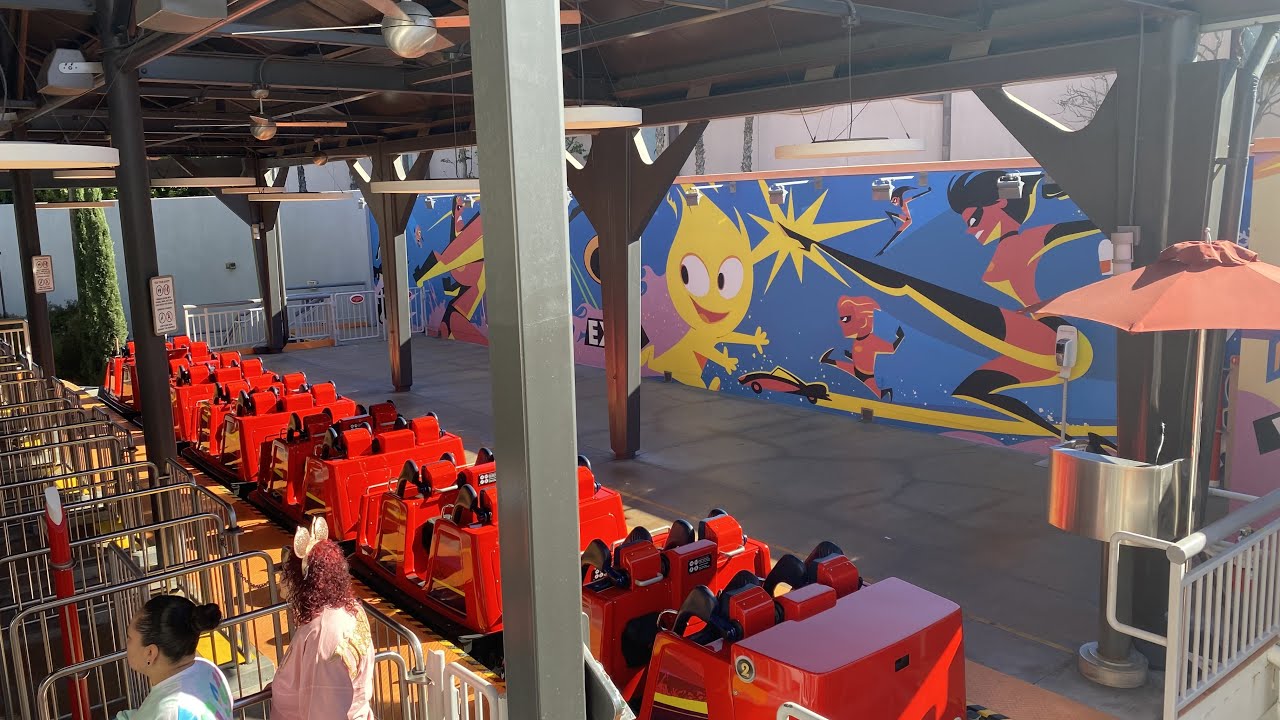 Incredicoaster Best Ride at Pixar Pier at Disney California Adventure Park 2022