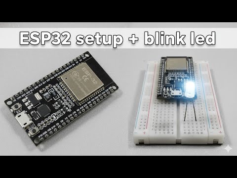 How to Set Up and Program ESP32 with LED Blink | Step-by-Step Tutorial for Beginners