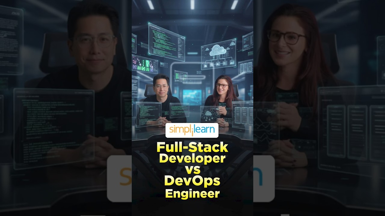 DevOps or Full Stack? Which Career Should You Choose in 2026 | #simplilearn #shorts