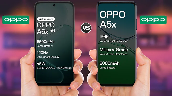 Oppo A6X 5G vs Oppo A5X 5G || Full Comparison 