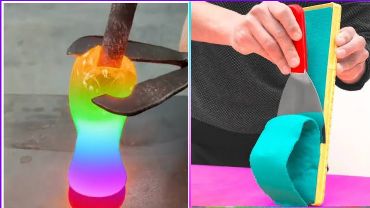 Best Oddly Satisfying Video 😱 😱 & Mind Blowing Machines, relaxing music ...