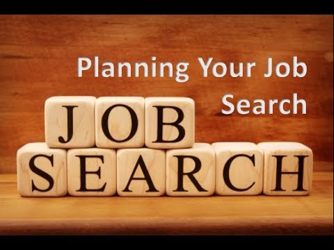 Job Search Skills - Planning and Applying for Your Career - YouTube