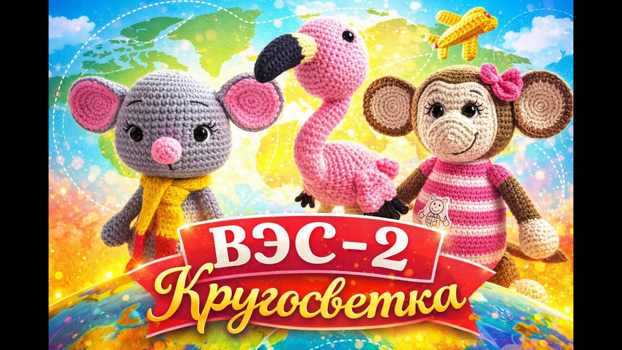 ВЯЗАНИЕ ЭТО СЕРЬЁЗНО 2   КРУГОСВЕТКА   9 АЯ НЕДЕЛЯ    БУЭНОС АЙРЕС