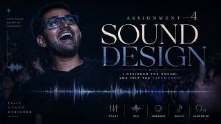 Sound Design - Assignment 4 | not just a Video Editing Cohort 15.0 @TharunSpeaks
