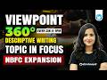 Viewpoint 360° | NBFC Branch Authorization & Expansion | Answer Writing for RBI & NABARD