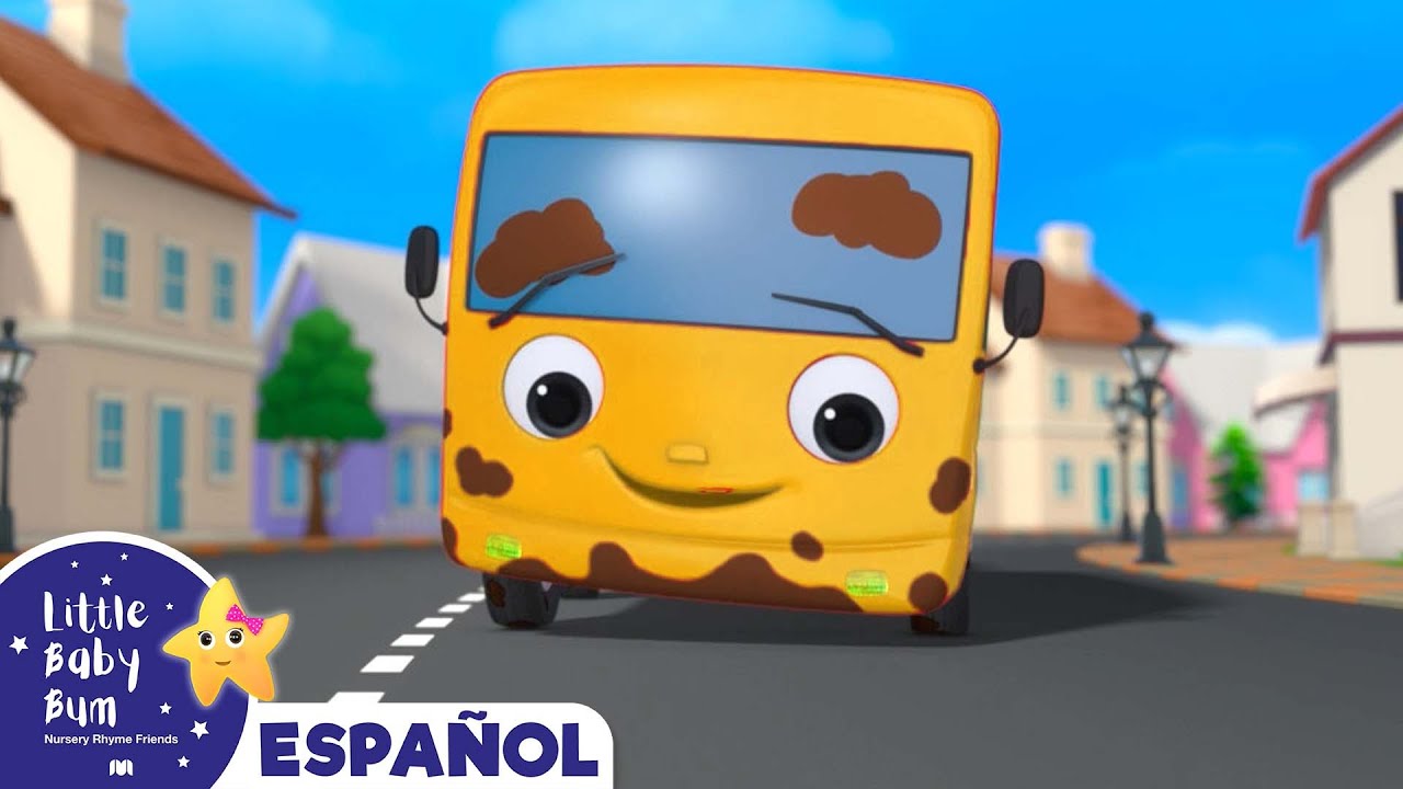 La Canción de Limpiar de los Autobuses | Canciones Infantiles | Little Baby Bum en Español