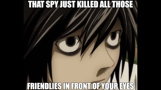 Death Note but Light plays Team Fortress 2