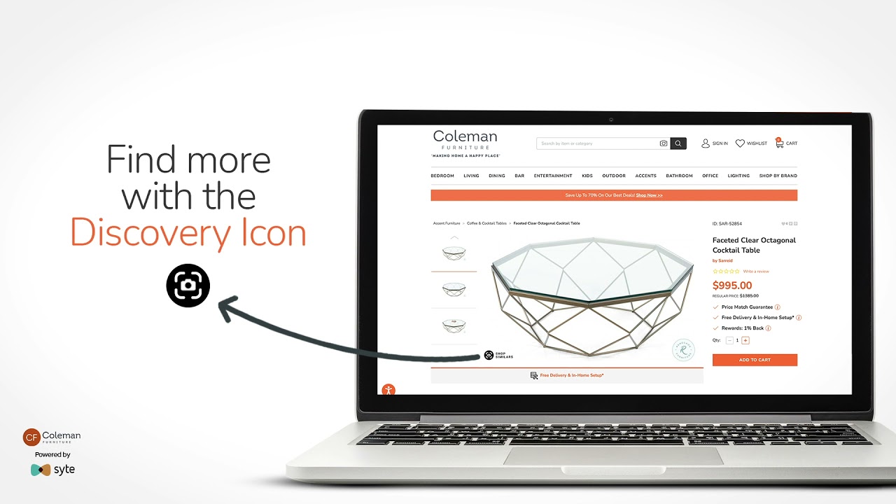 Coleman Furniture Introduces Visual Search YouTube