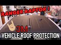 RANGER RAPTOR ROOF WRAP, 3M vehicle wrap protection. Matrix black !