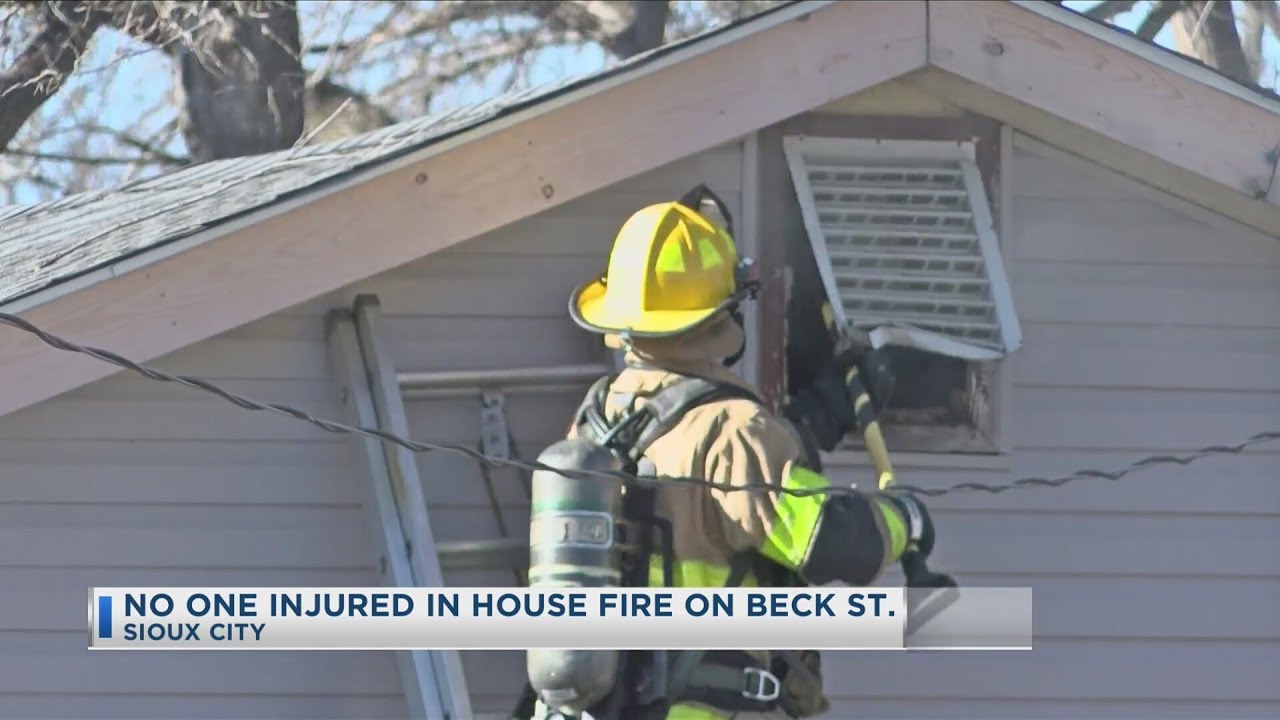 No One Injured In House Fire On Beck St. - YouTube