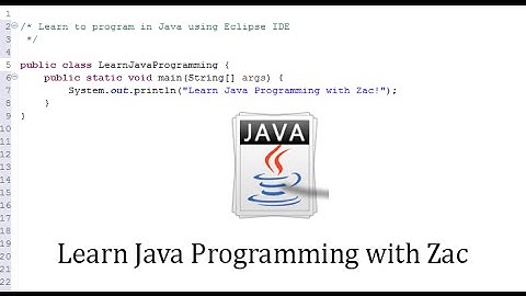 Learn Java Programming #3 ~ Hello World