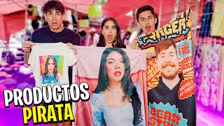 COMPRANDO LOS PRODUCTOS PIRATA DE LOS YOUTUBERS 😱| Encontramos sus productos prohibidos 🔥