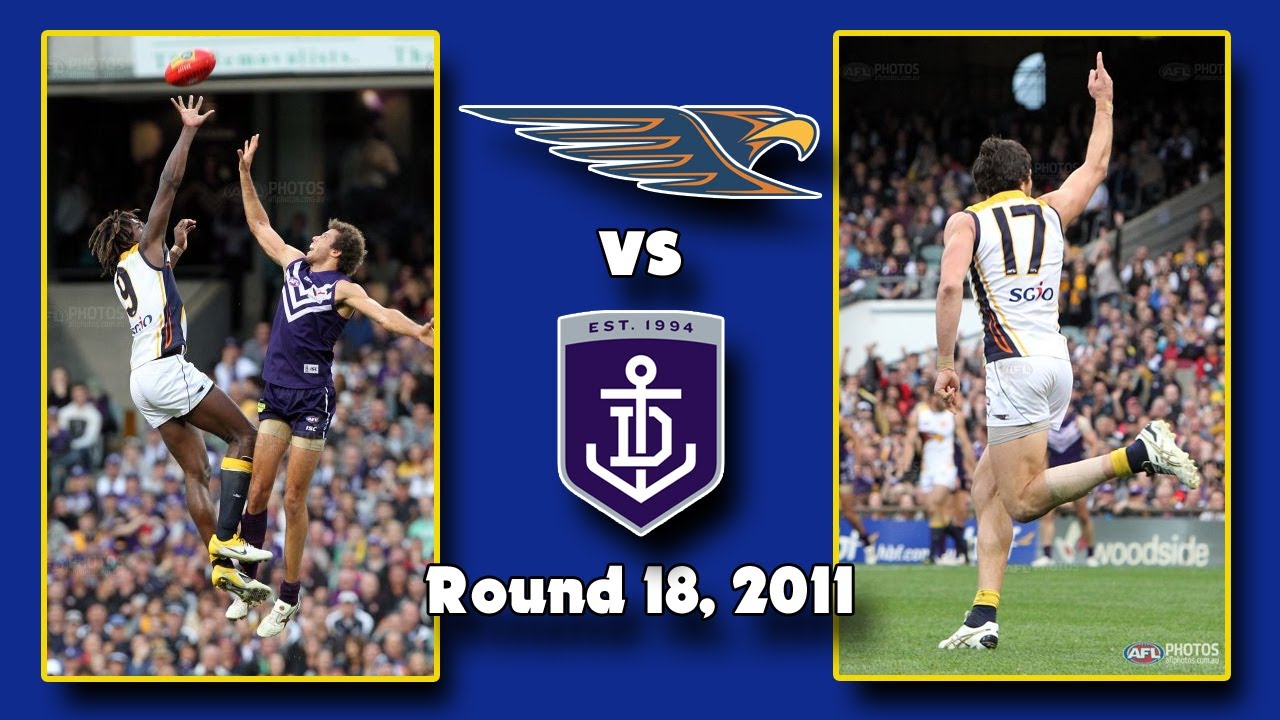 Round 18, 2011 - West Coast Eagles vs Fremantle