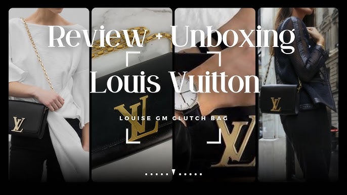 Louis Vuitton Chain Louise Gm In Miel