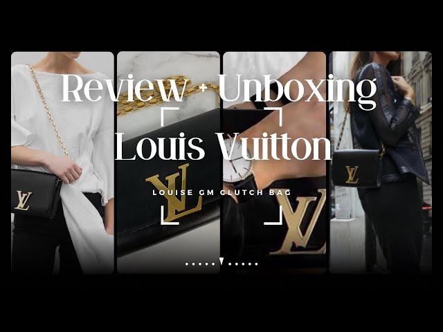 Louis Vuitton Louise GM Clutch Bag