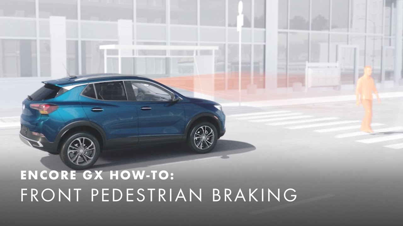 How To Use Front Pedestrian Braking Buick Encore GX HowTo Videos