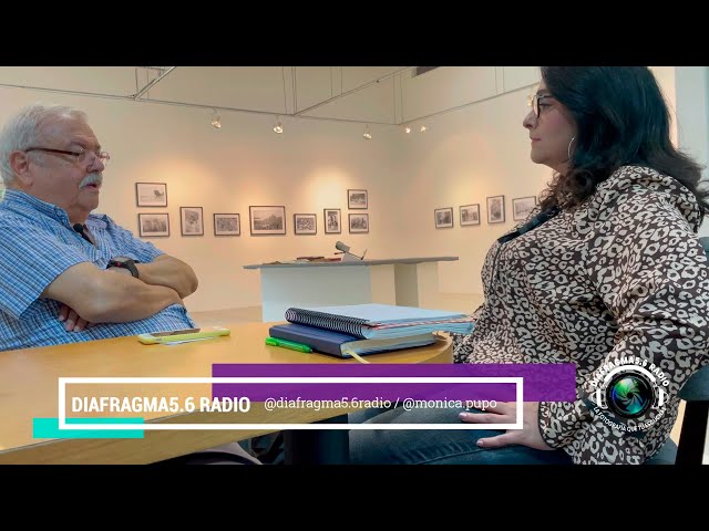 Nicomedes Febres Luces en Diafragma5.6 Radio "La fotografía que tú escuchas" 5.11.2023