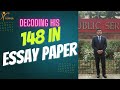 148 in essay paper of 2022 mains learn from the topper decoding the art of essay writing