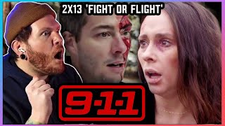 This episode put me through it! | First time watching 9-1-1 REACTION 2x13 'FIGHT OR FLIGHT'