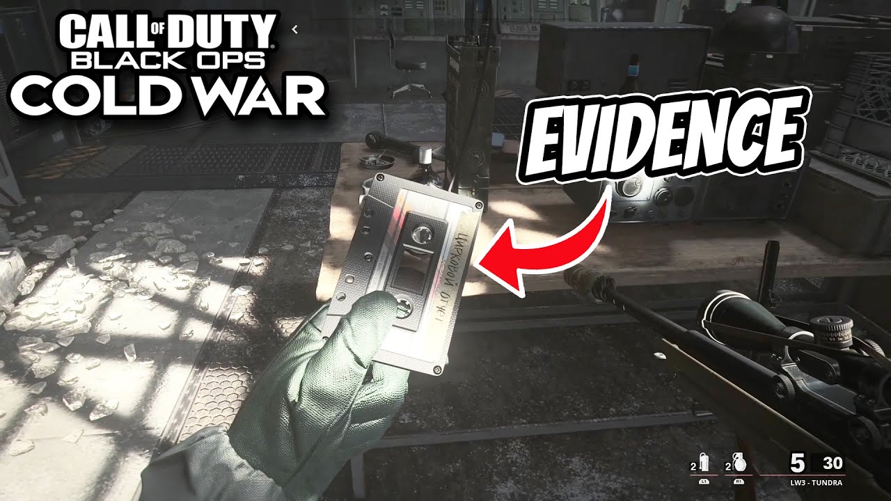 Black Ops Cold War Echoes of a Cold War Evidence Location Operation