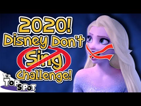 Disney Don T Sing Challenge Newest Disney Try Not To Sing Youtube
