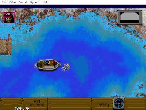 Sega Genesis Bass Masters Classic monster fish Deborah lake fishitus monstrositus