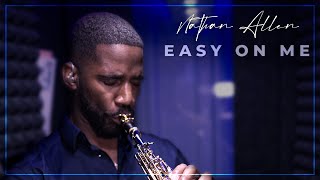 Vignette de la vidéo "Easy On Me - Saxophone Cover by Nathan Allen"