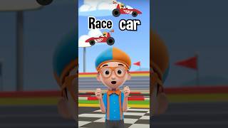 Blippi DRIVES a Race Car! #blippi #shorts