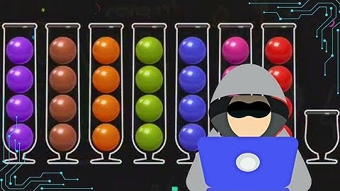 Ball Sort Color by Kru Chan added glass (501-520)🎉❤️