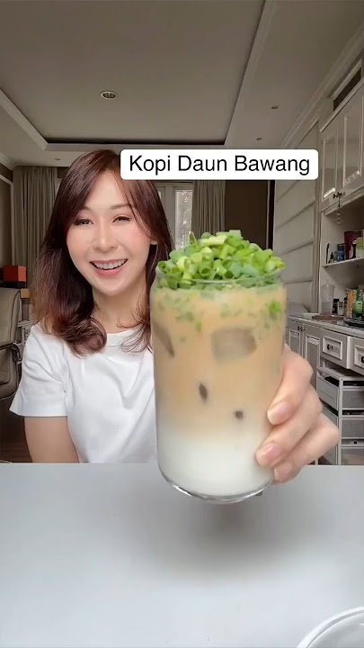 Kopi daun bawang … trend apa lagi ini 😄 …. Beneran ada yang jual lho | #sibungbung