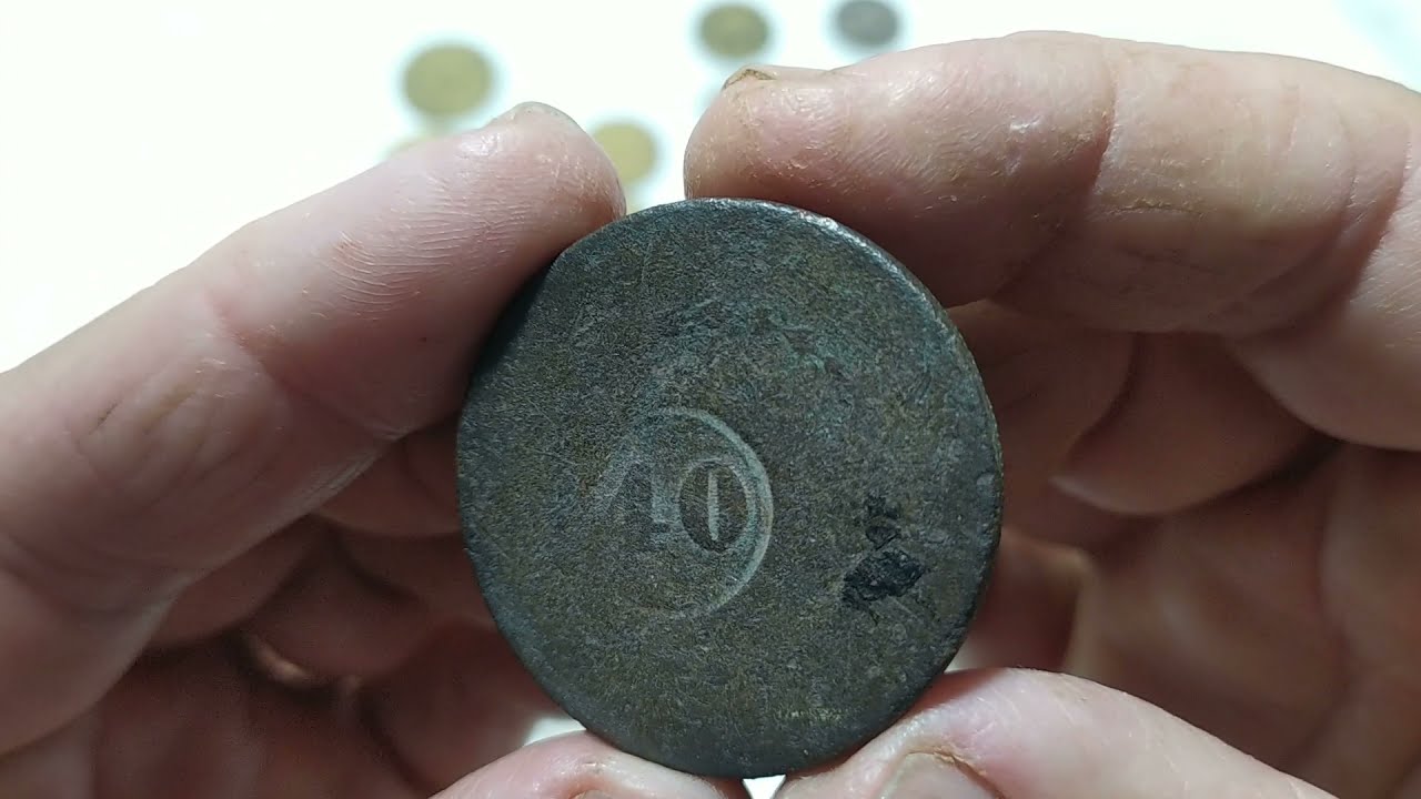 Achei no ferro velho Moedas antigas do Brasil Reis tempo dos escravos