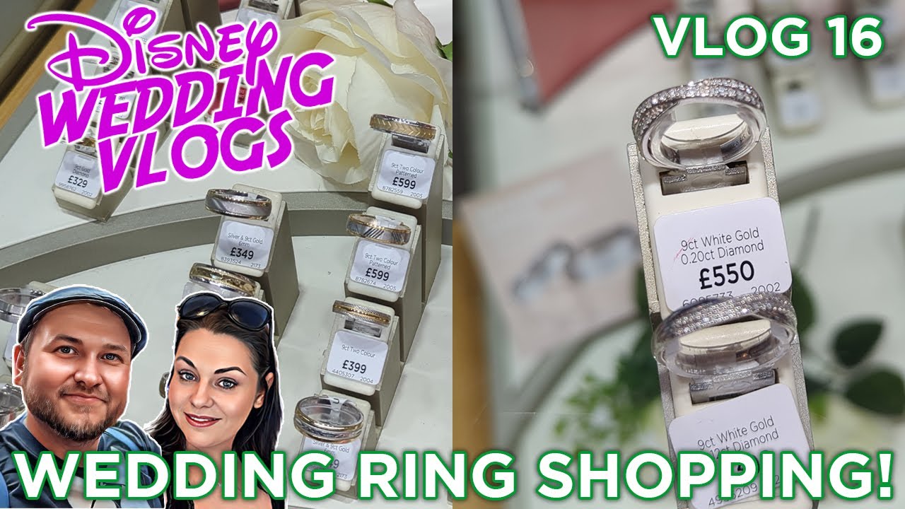 [Disney Wedding Vlog 16] Wedding Ring Shopping