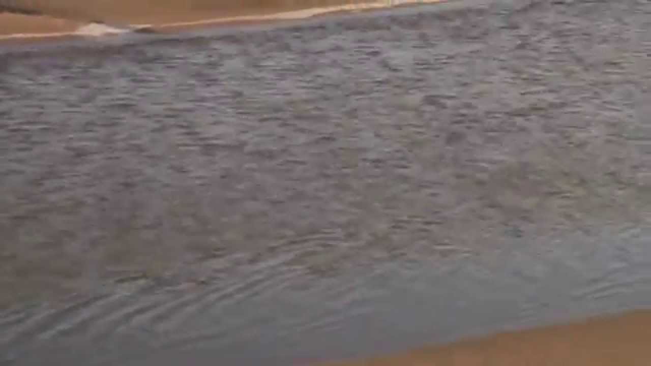 Tidal Waves at iMfolozi River Mouth (May 2014 - MVI_1463 Footage)