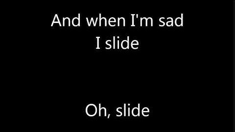 The Slider Lyric Video version - Lyric Video performance video thumbnail