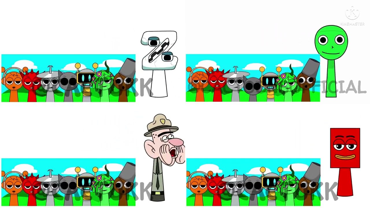 Sprunki OC 4  Parison 16  @CACTUKK  @cactoonofficial