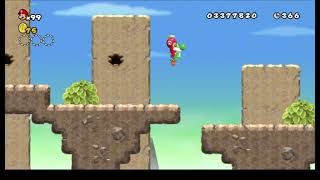 Lets Play New Super Mario Bros. Wii - Part 11: Mountains and More Mountains