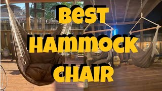 What is the Best and Affordable Hammock Chair for outside easy install