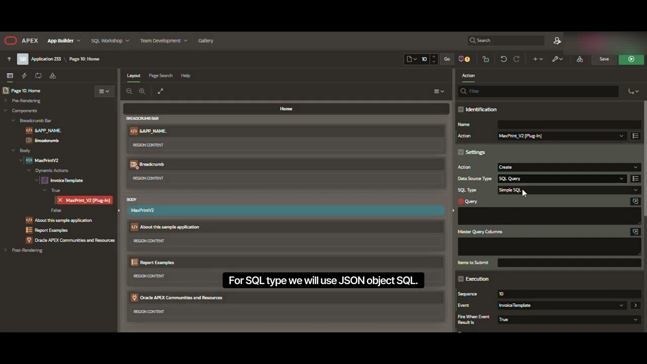 How to Create an Invoice Report in Oracle APEX using MaxPrint V2 | PDF ...