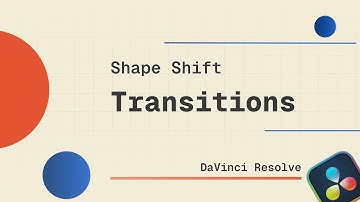 Shape Transitions for DaVinci Resolve