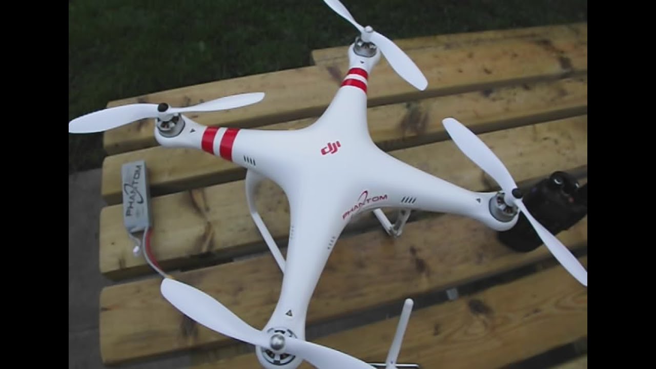 DJI Phantom FC40 Quadcopter - Unboxing, First Flight & Crash