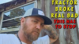 This Week Is Getting Bad I Quit Tiny House, Homesteading, Off-Grid, Cabin Build, Diy How To Tractor